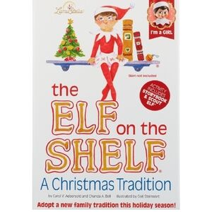 ELF Festive Girl Elf with Activity Set